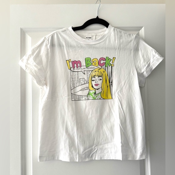 RE/DONE I’m Back Graphic T-Shirt - Picture 1 of 5